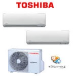 東芝TOSHIBA一拖多聯分體機（淨冷）1匹+1.5匹